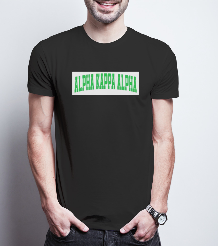 Alpha Kappa Alpha Letterman Sorority Greek Letters T-Shirt