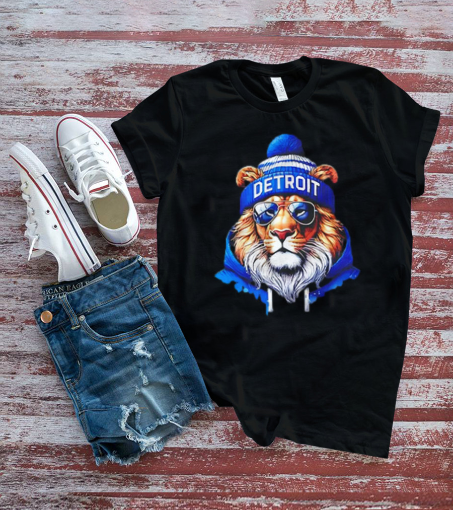 Cool Detroit Lions Football T-Shirt