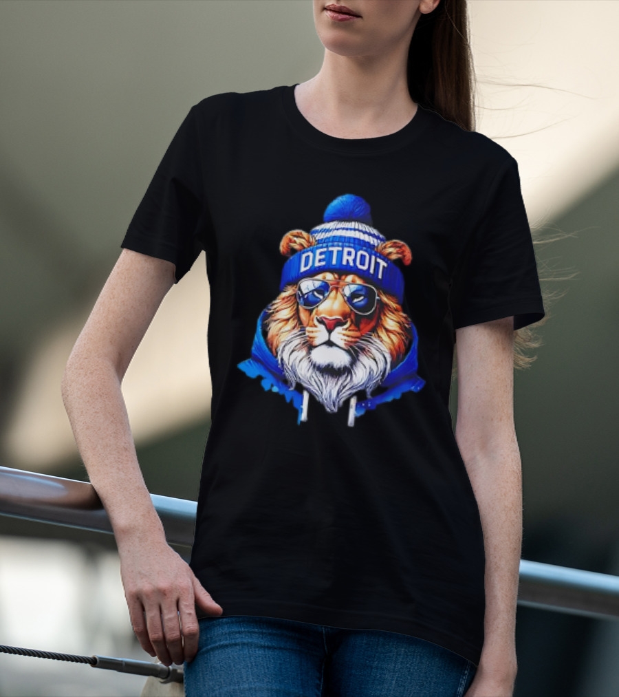 Cool Detroit Lions Football T-Shirt