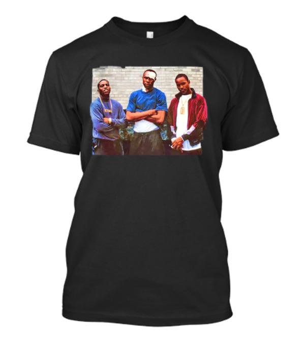Paid In Full Movie Calvin Scene With Three Men In Streetwear Clothing T-Shirt
