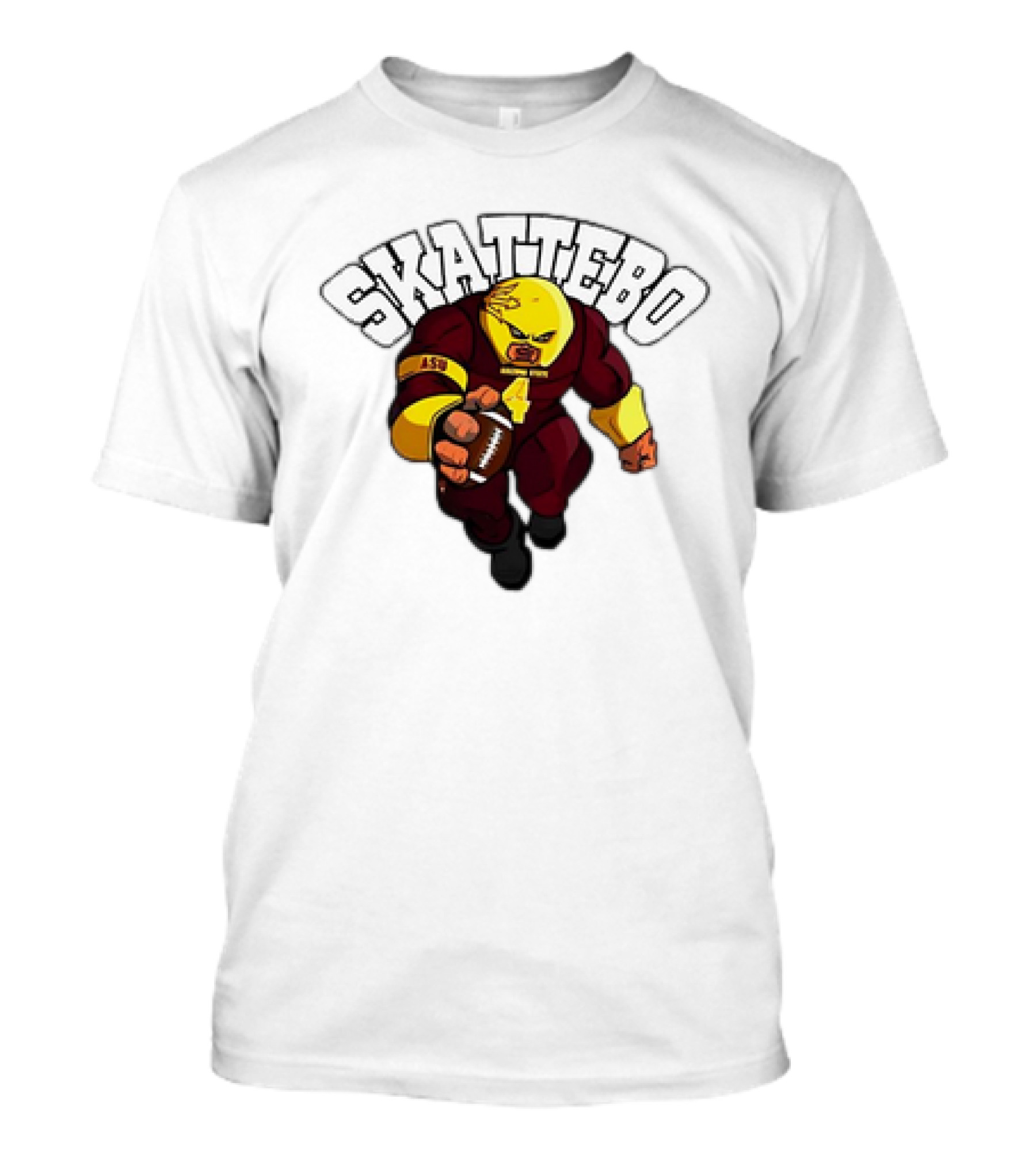 Arizona State Sun Devils Skattebo Football Mascot ASU Juggernaut T-Shirt