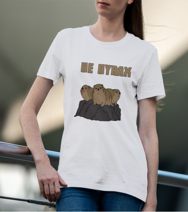 HE HYRAX Cute Angry Meme T-Shirt
