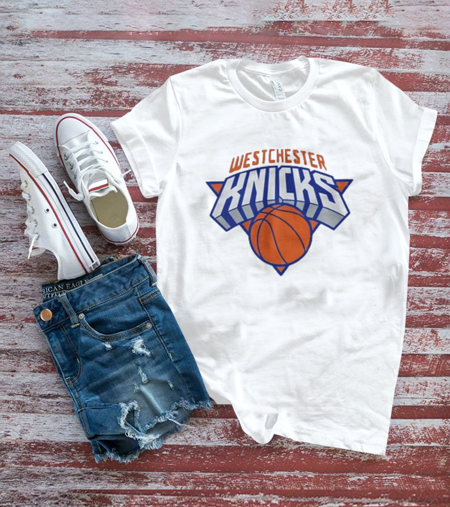 Westchester Knicks Basketball Emblem T-Shirt