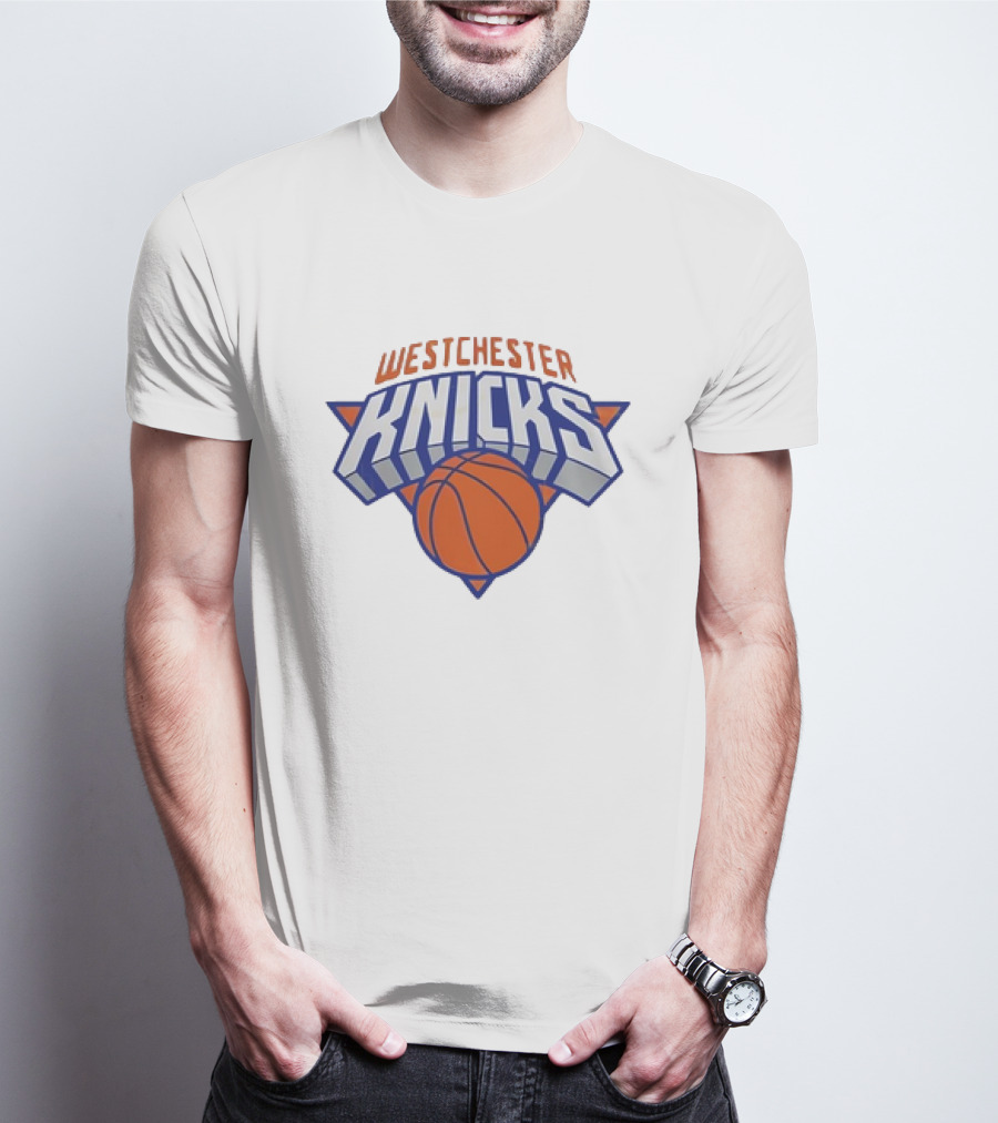 Westchester Knicks Basketball Emblem T-Shirt