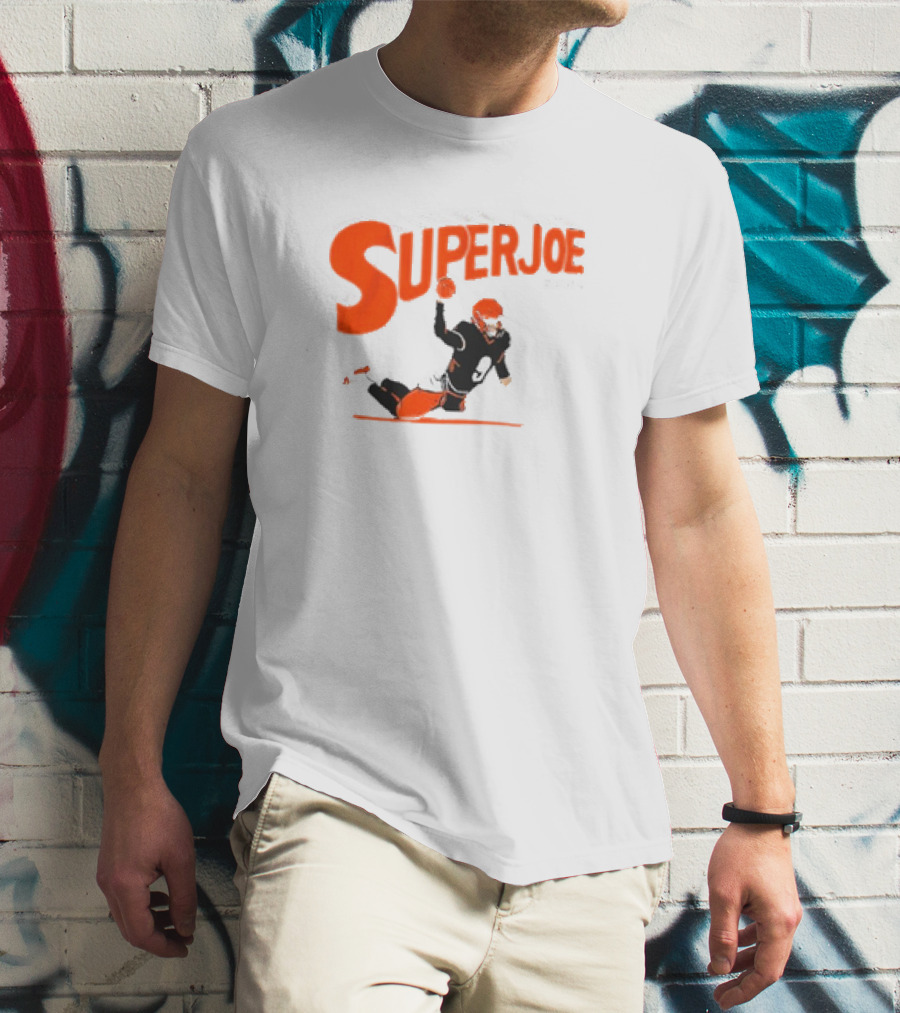 Superjoe Throw 9 Football Superstar T-Shirt