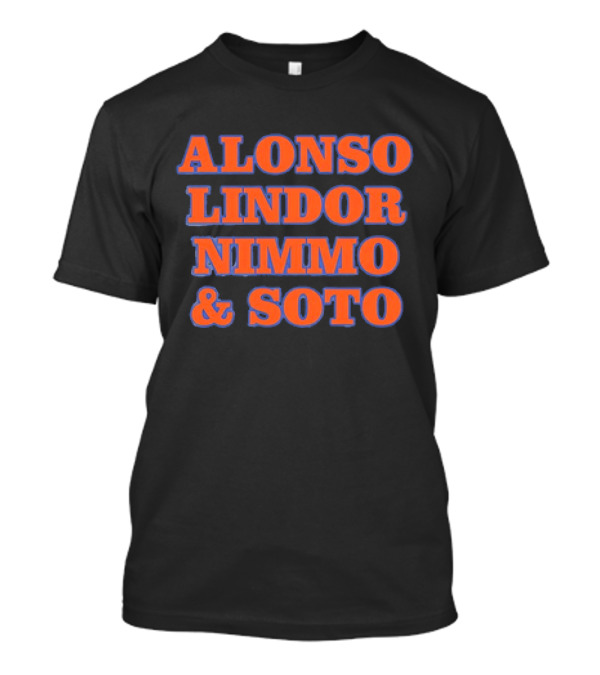 ALONSO LINDOR NIMMO SOTO Baseball Stars T-Shirt