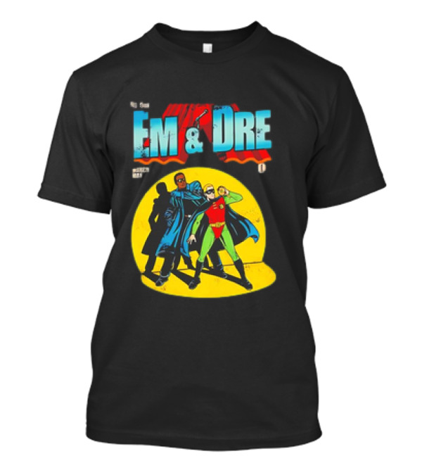 The Real Em And Dre Comic Superheroes Issue One T-Shirt