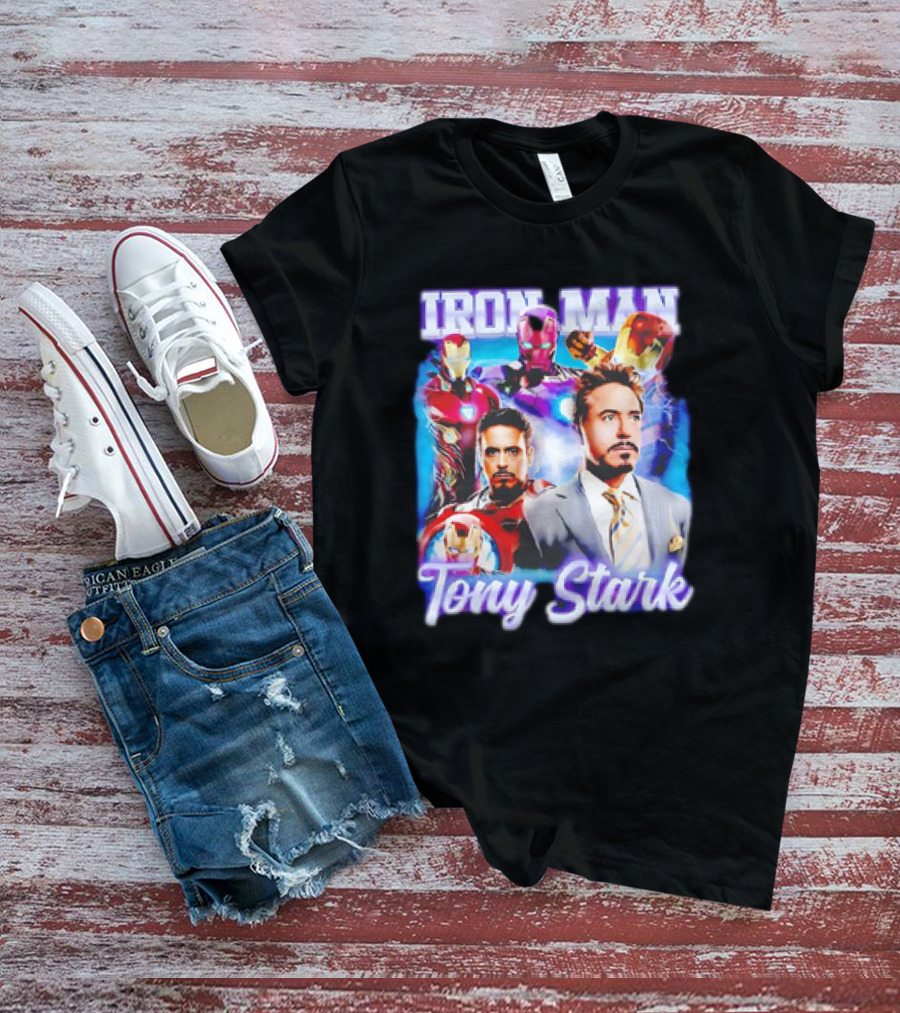 Iron Man Tony Stark Marvel Studio T-Shirt