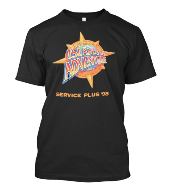 Universal Studios Islands Of Adventure Service Plus ’98 T-Shirt