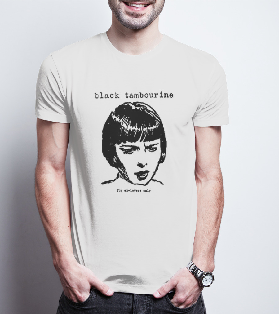 Black Tambourine For Ex Lovers Only Iconic T-Shirt