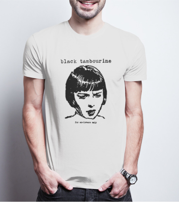 Black Tambourine For Ex Lovers Only Iconic T-Shirt