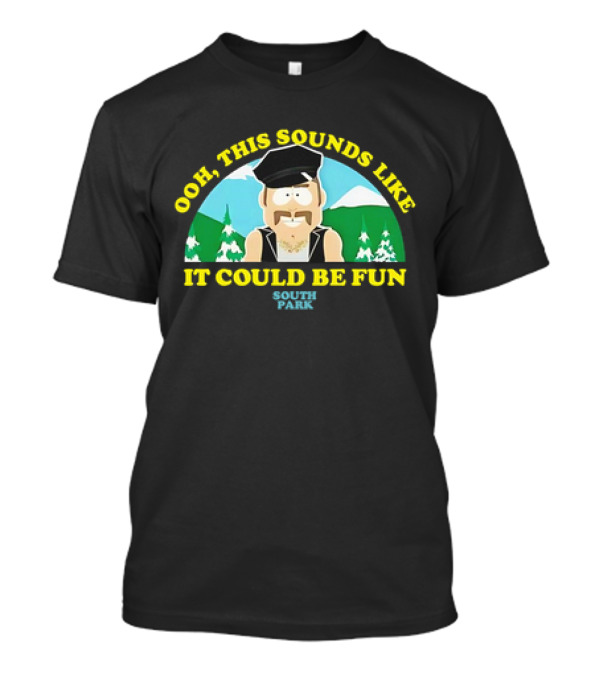 Ooh This Sounds Like It Could Be Fun South Park Vintage Biker Character T-Shirt