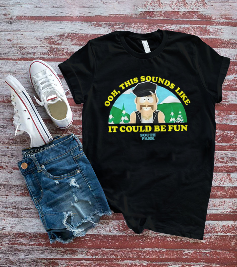Ooh This Sounds Like It Could Be Fun South Park Vintage Biker Character T-Shirt