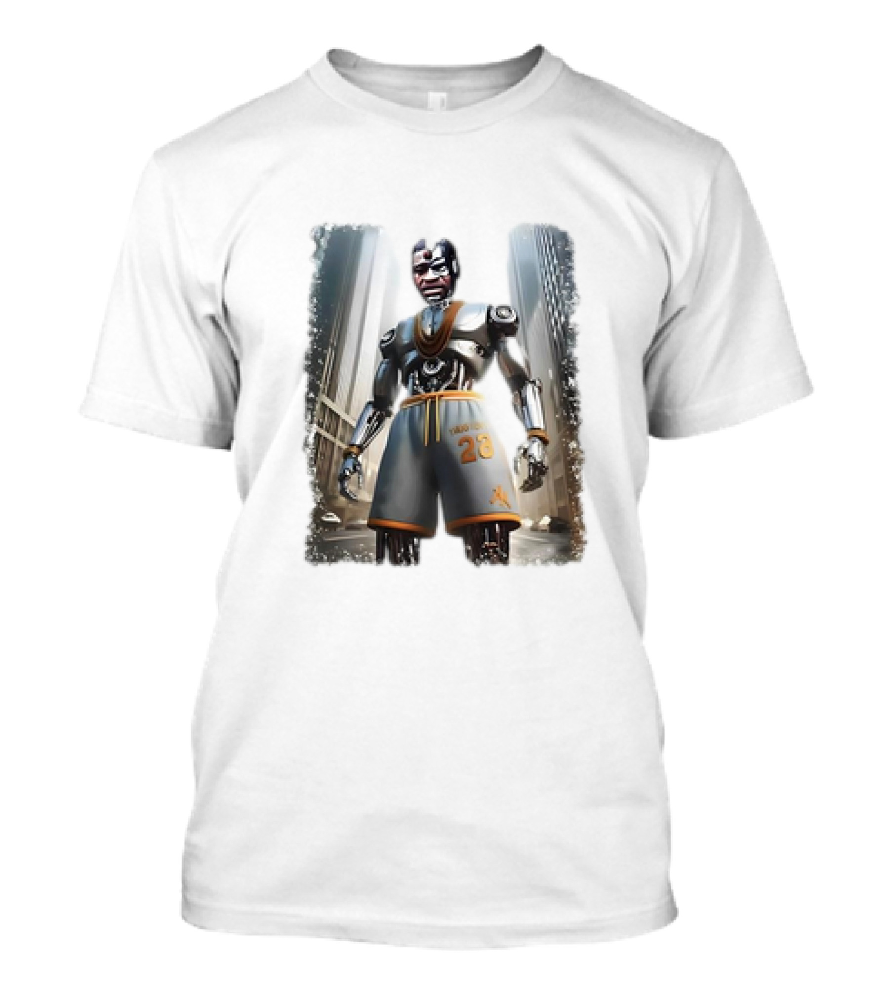 George Droyd 23 Robot Tribute In Loving Memory T-Shirt