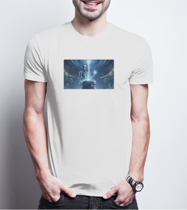 George Droyd Futuristic Reactor Energy Core Image T-Shirt
