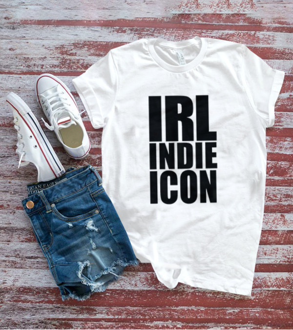 IRL Indie Icon Text Block T-Shirt