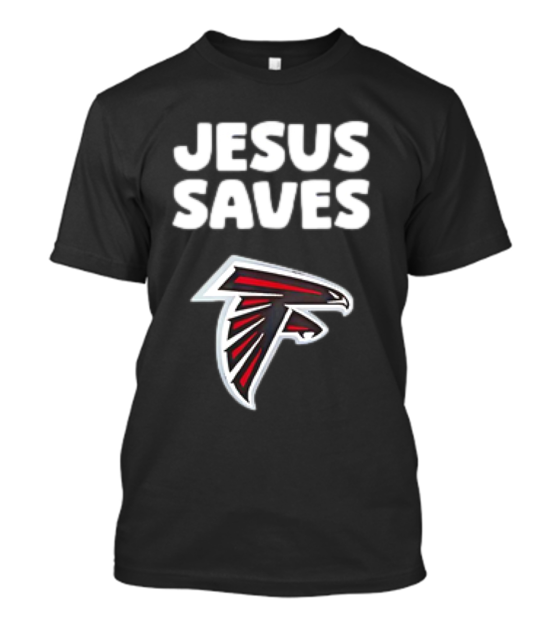 Atlanta Falcons Jesus Saves T-Shirt