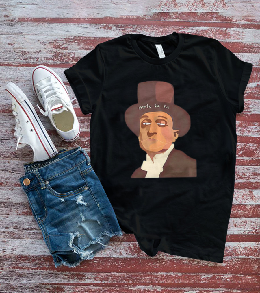 The Man Ooh La La Top Hat Gentleman Vintage Caricature Essential T-Shirt
