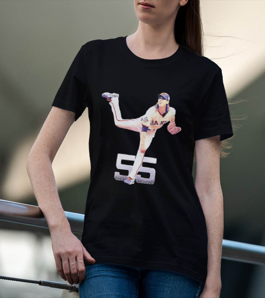 Tim Lincecum Giants Number 55 T-Shirt