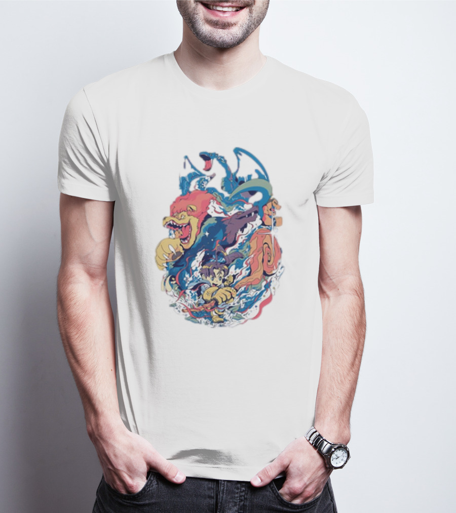 Quest 64 Magic 64 Elemental Beasts T-Shirt