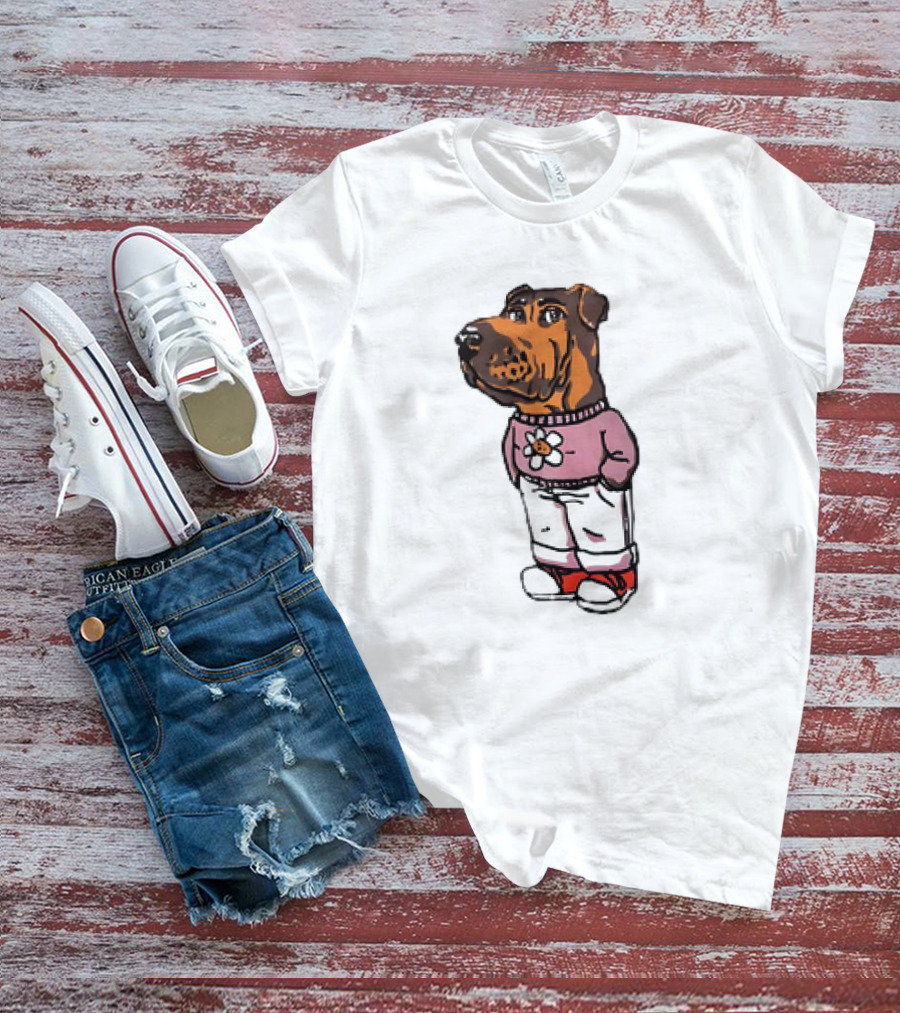 Space Dogs Chill Mable Flower T-Shirt