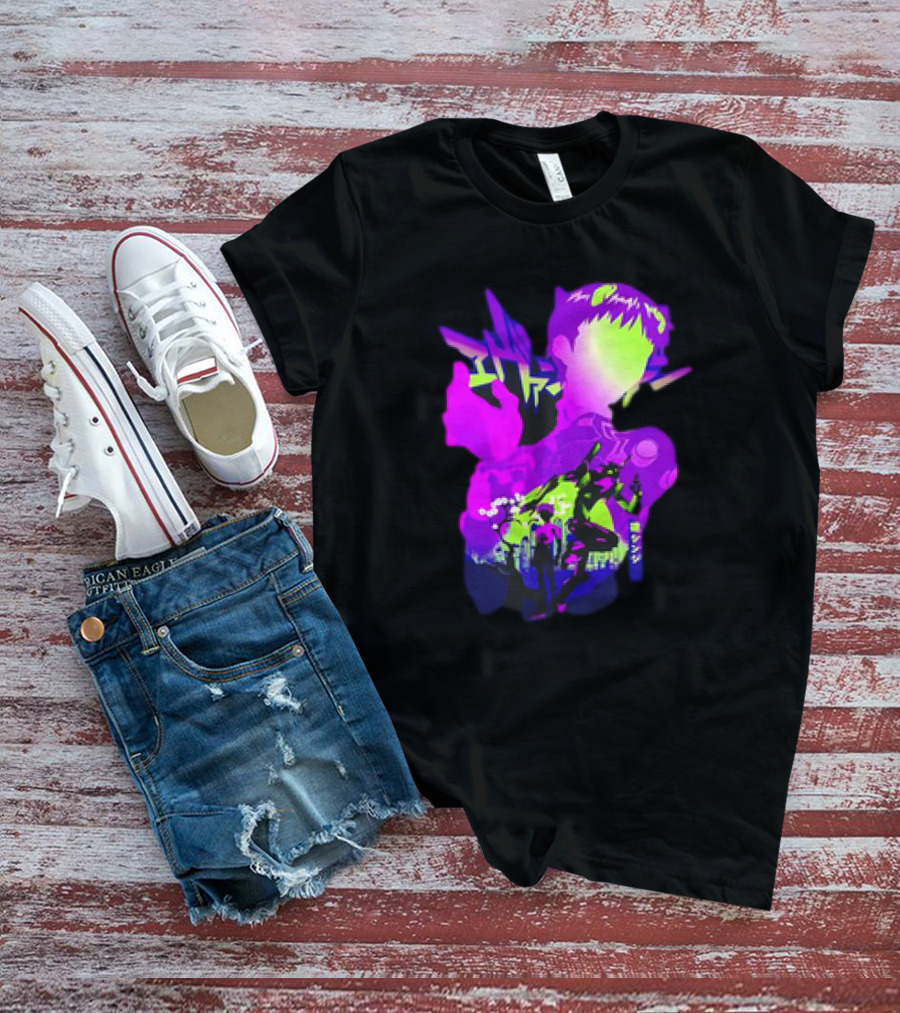 Shinji Ikari Neon Genesis Evangelion Eva-01 Dynamic T-Shirt