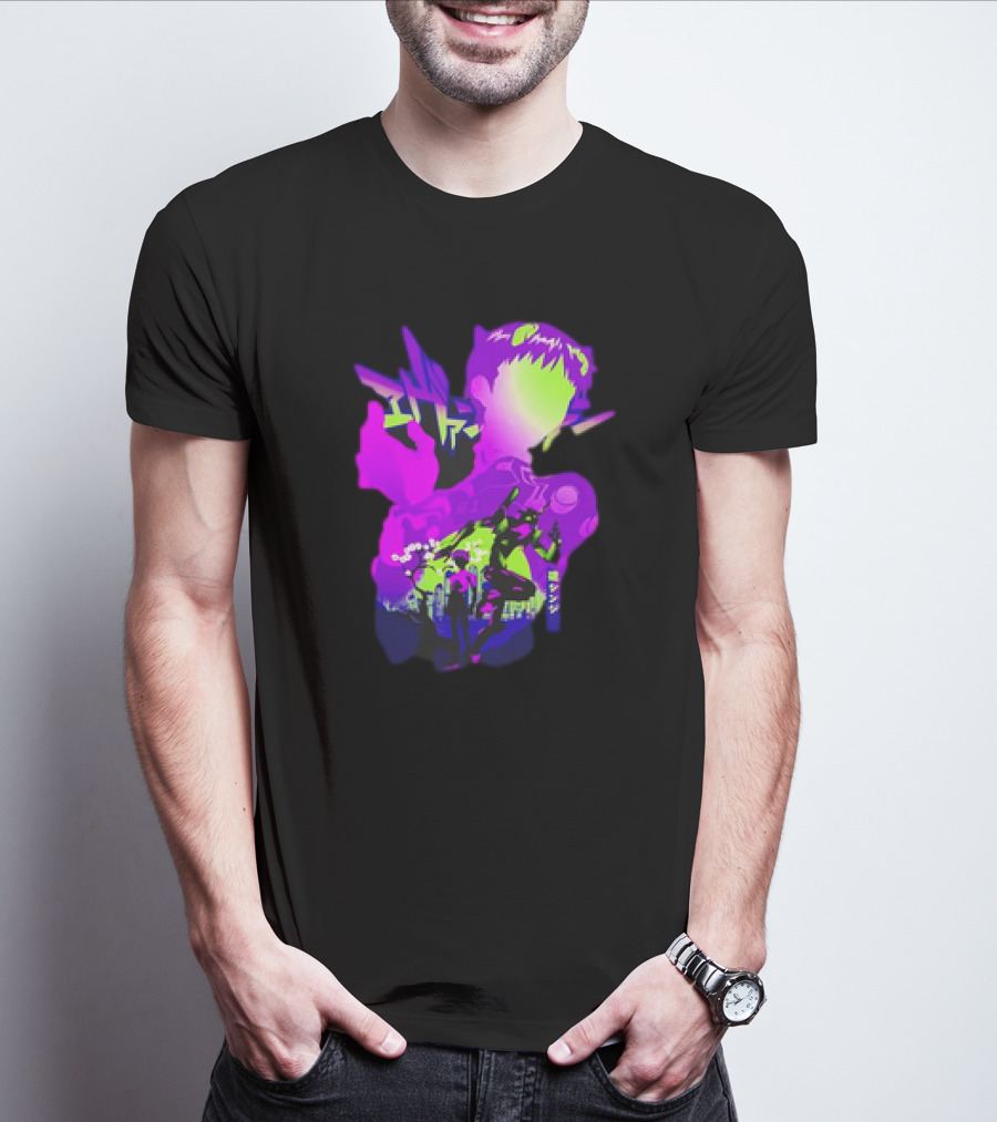 Shinji Ikari Neon Genesis Evangelion Eva-01 Dynamic T-Shirt