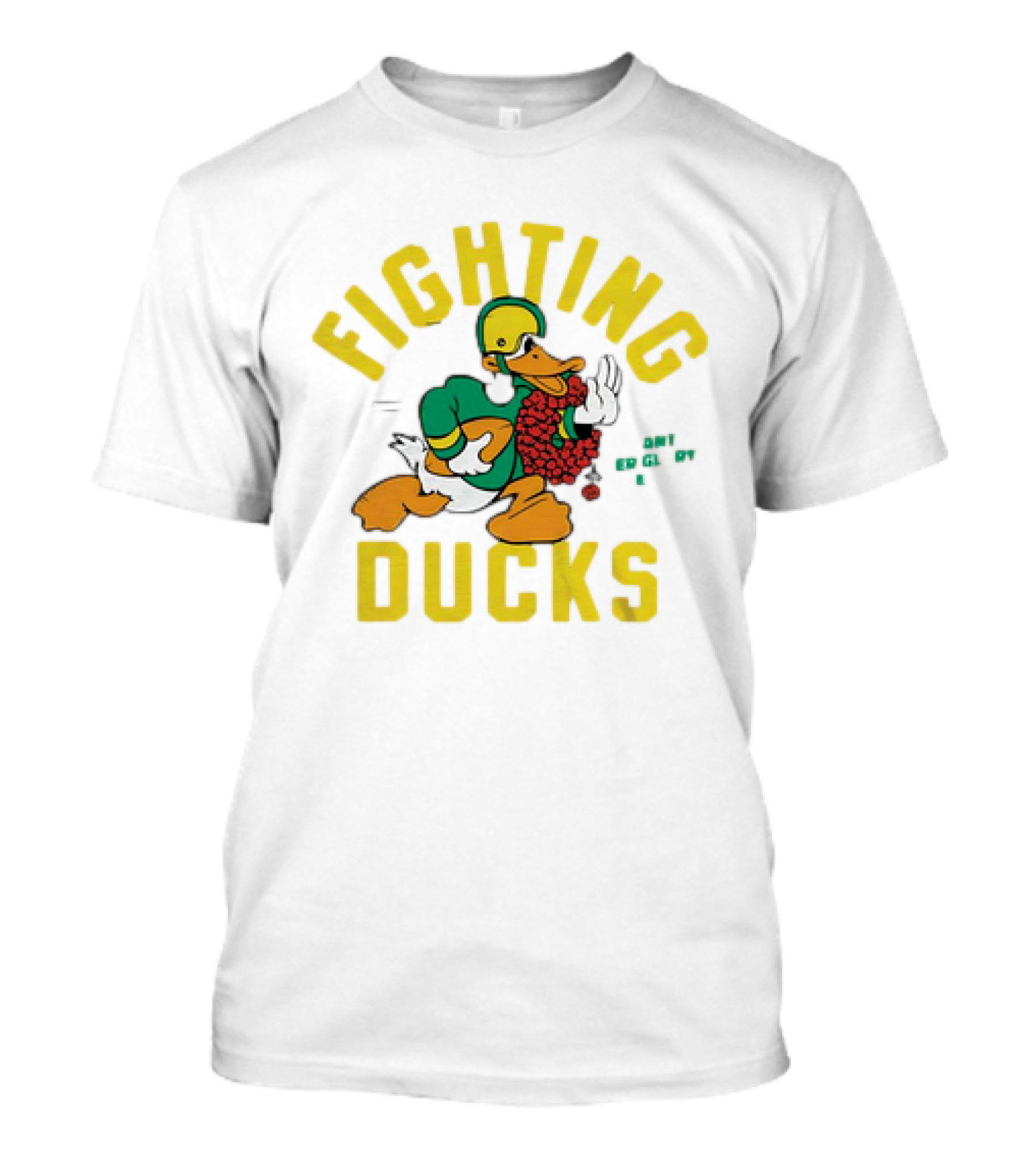 Fighting Ducks Oregon Ducks Chant Her Glory T-Shirt