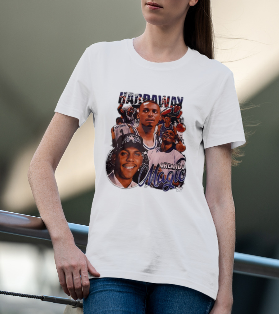 Hardaway Orlando Magic Retro Basketball Legend T-Shirt