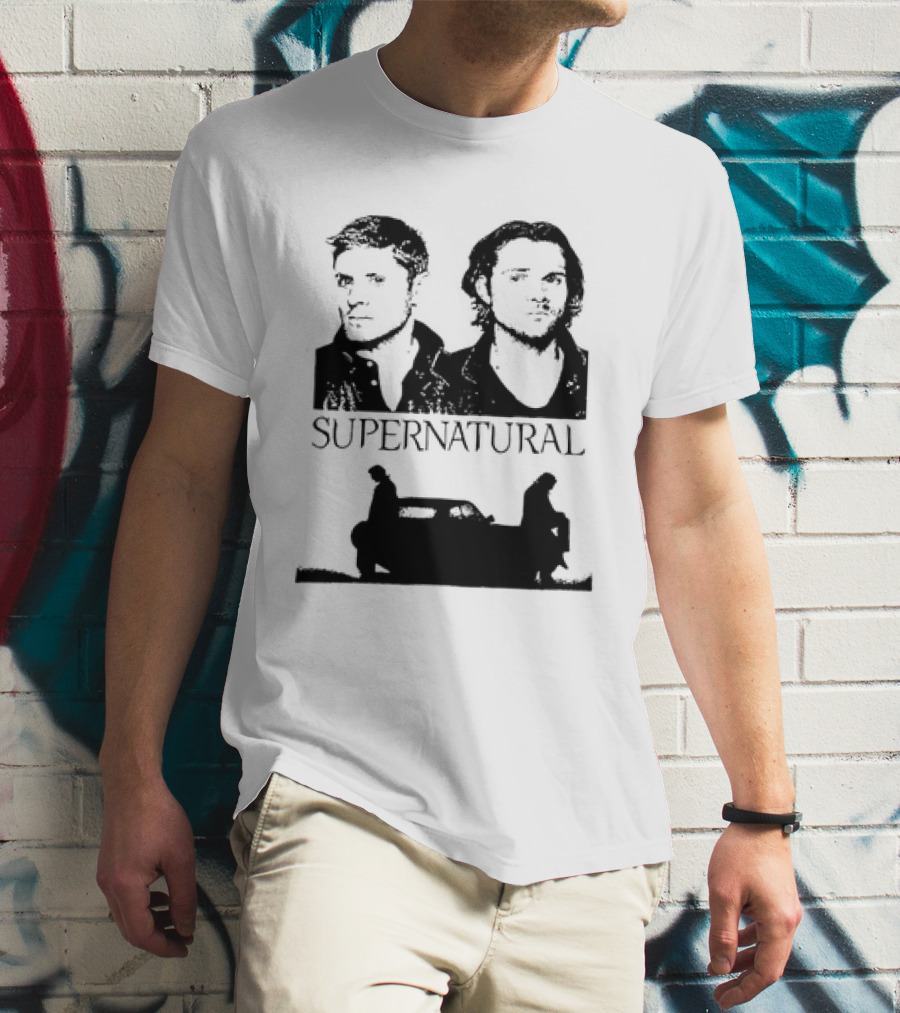 Supernatural San Antonio Sharpist Winchester Brothers T-Shirt