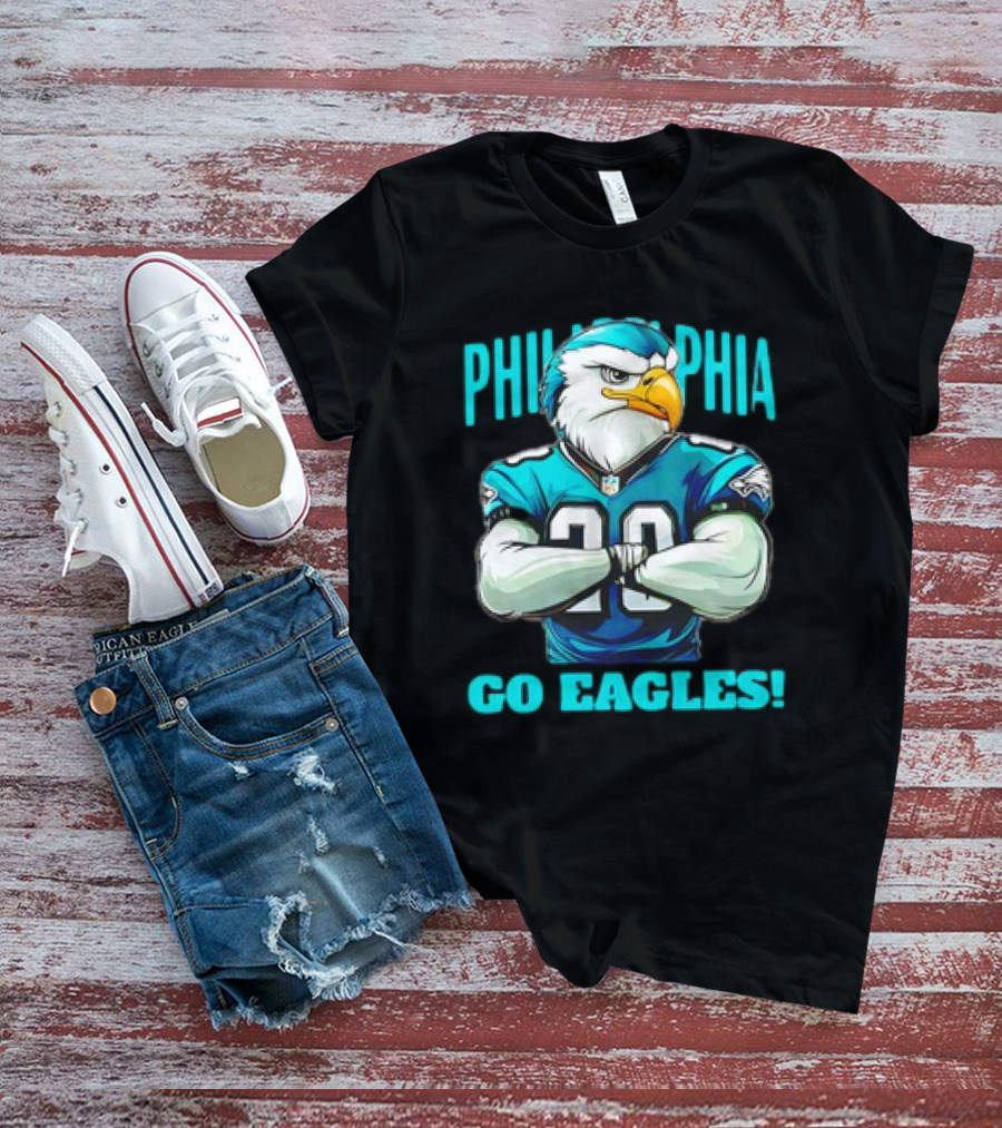 Philadelphia Eagles Mascot Go Eagles NFL Football T-Shirt