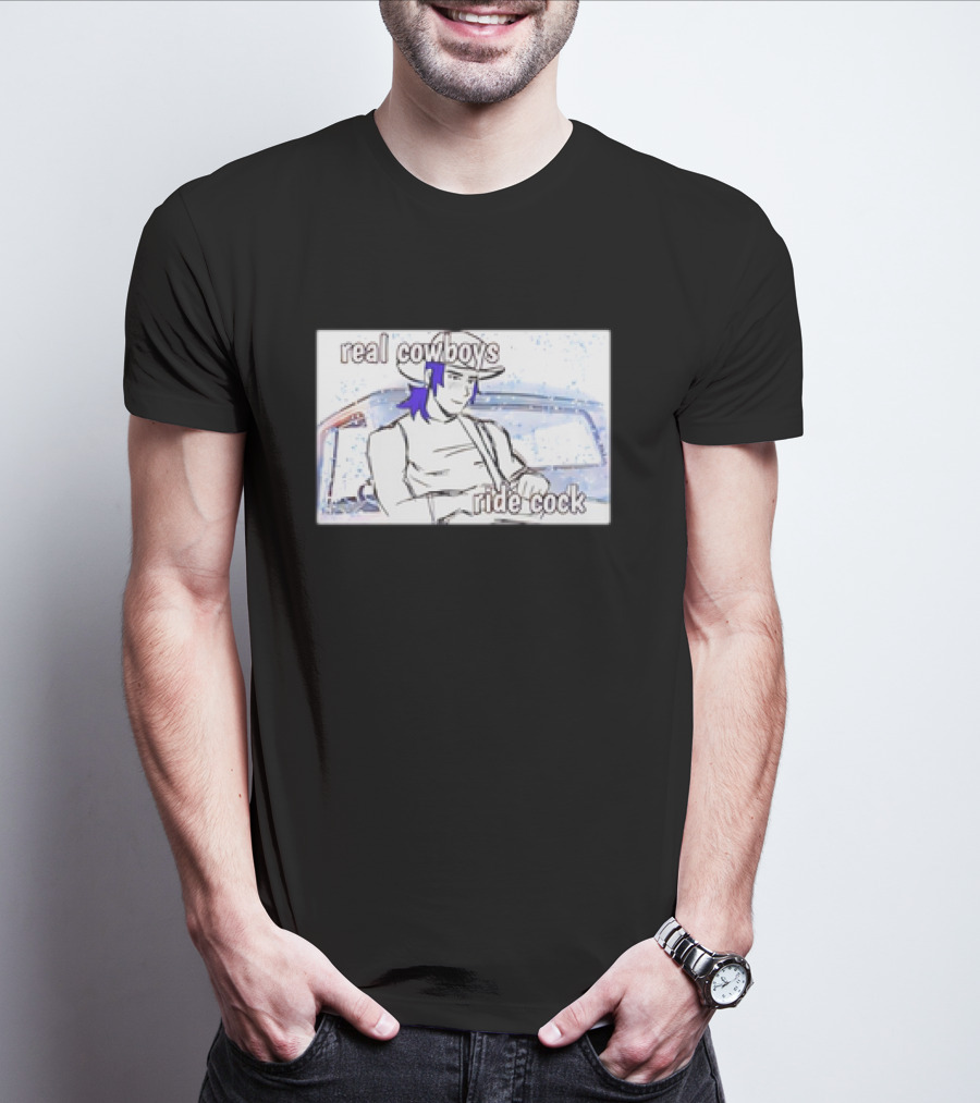 Real Cowboys Ride Cock Summer Manhwa T-Shirt
