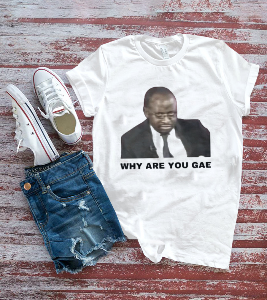 Uganda Gay Rights Interview Why Are You Gae Meme Iconic Image T-Shirt