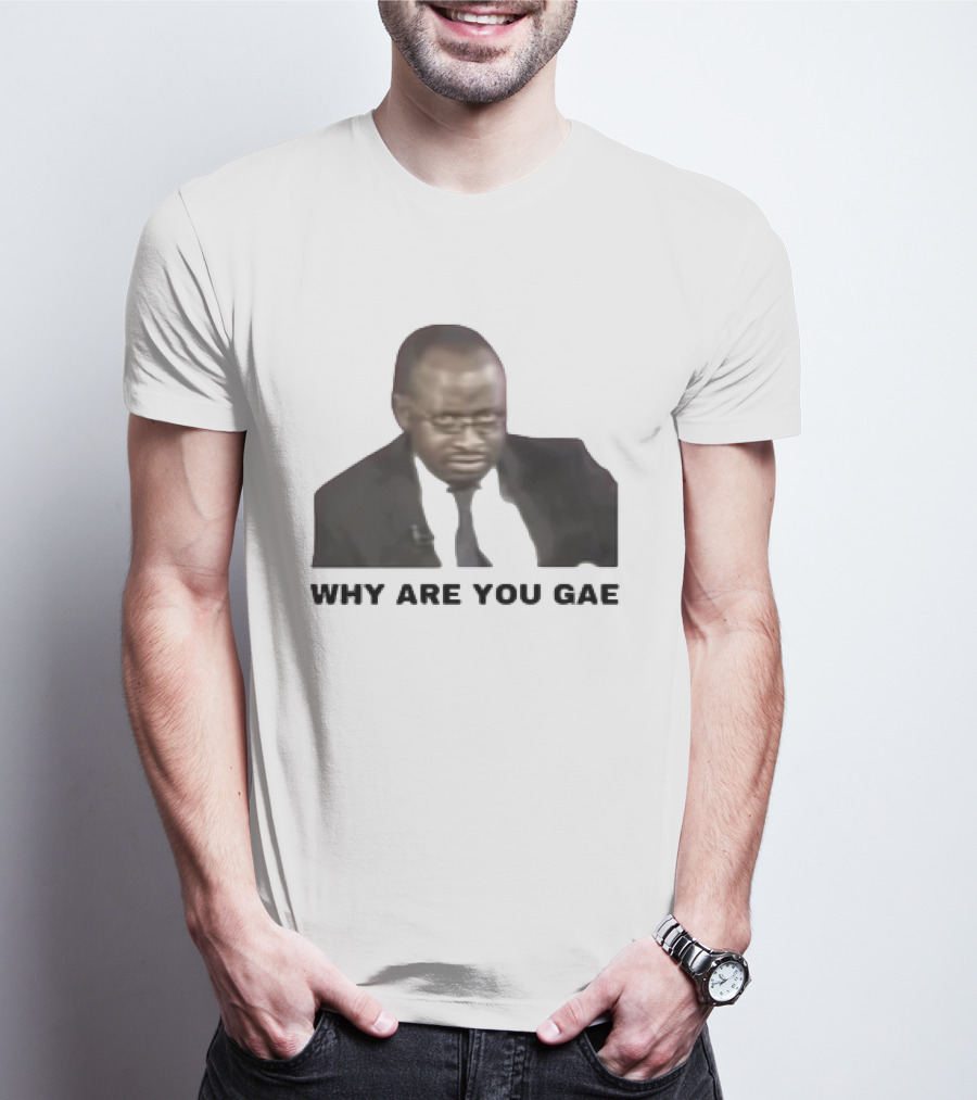 Uganda Gay Rights Interview Why Are You Gae Meme Iconic Image T-Shirt