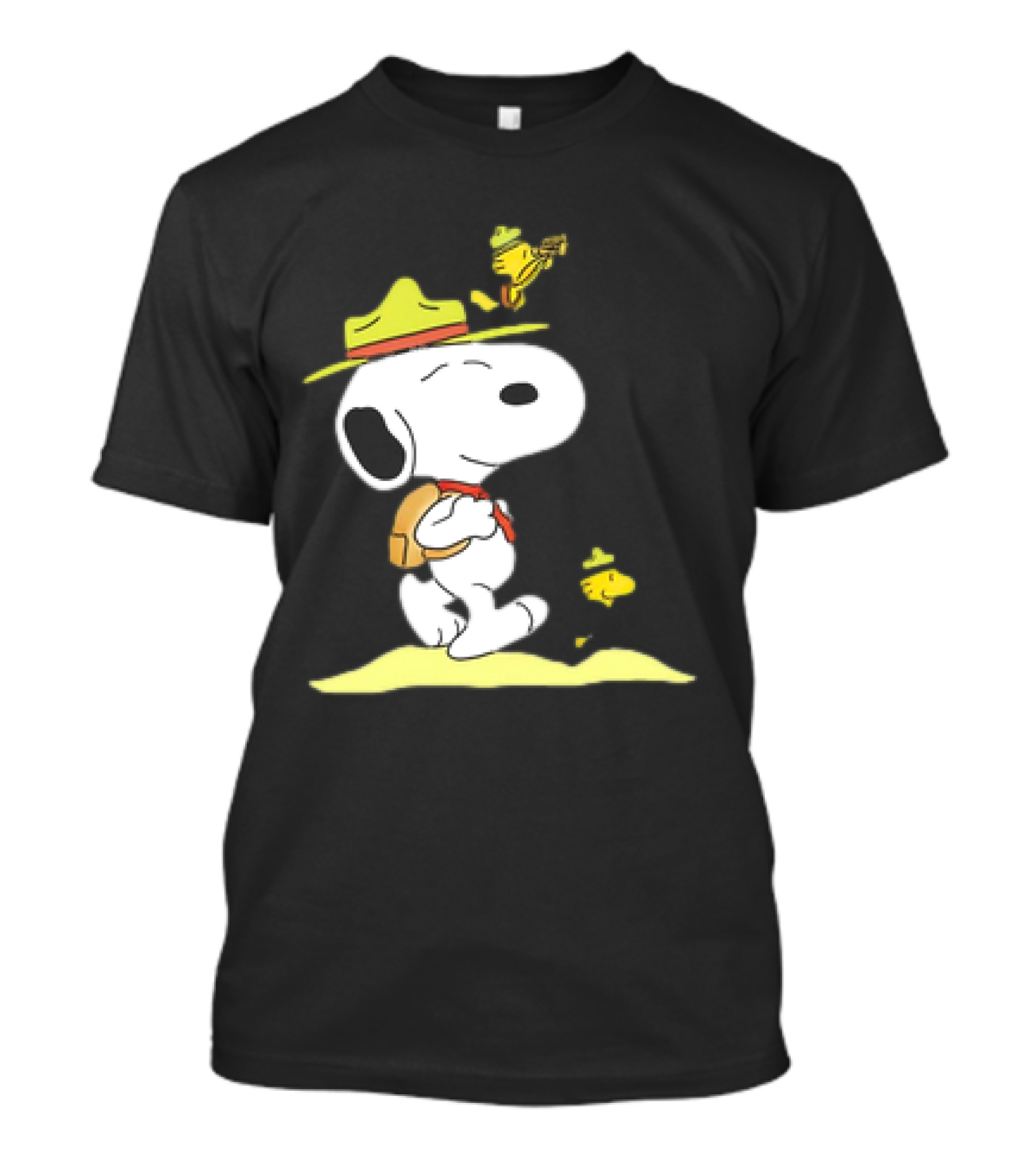 Snoopy And Woodstock Exploring Adventure Trail T-Shirt
