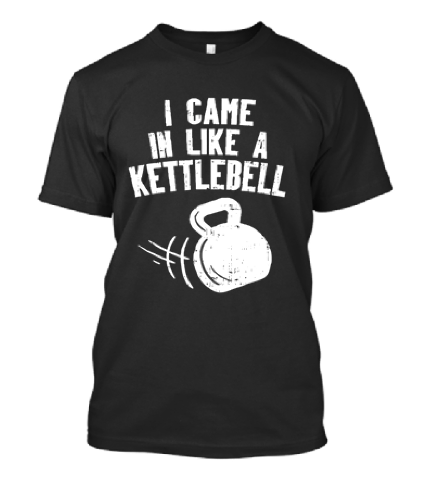 I Came In Like A Kettlebell Fitness Pun Workout Motivation T-Shirt