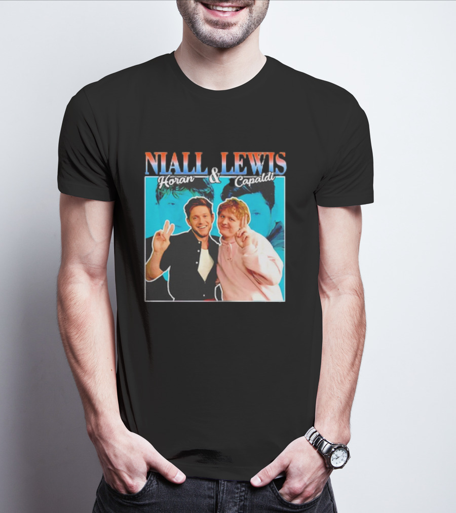 Niall Lewis Horan And Capaldi Vintage Look T-Shirt