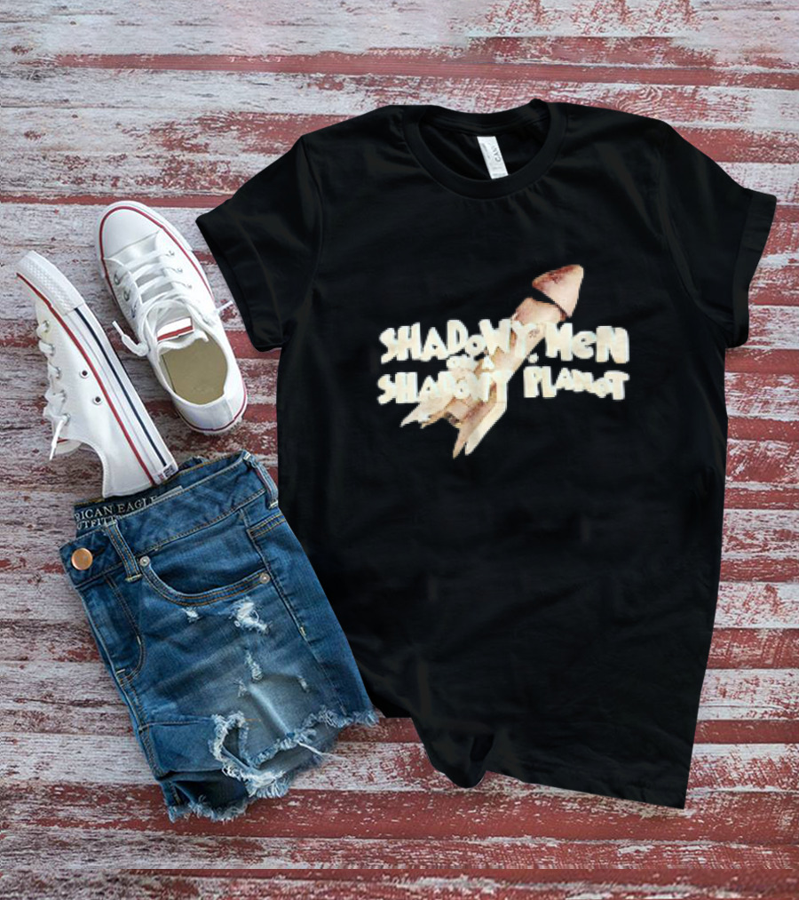Shadowy Men On A Shadowy Planet Rocket T-Shirt