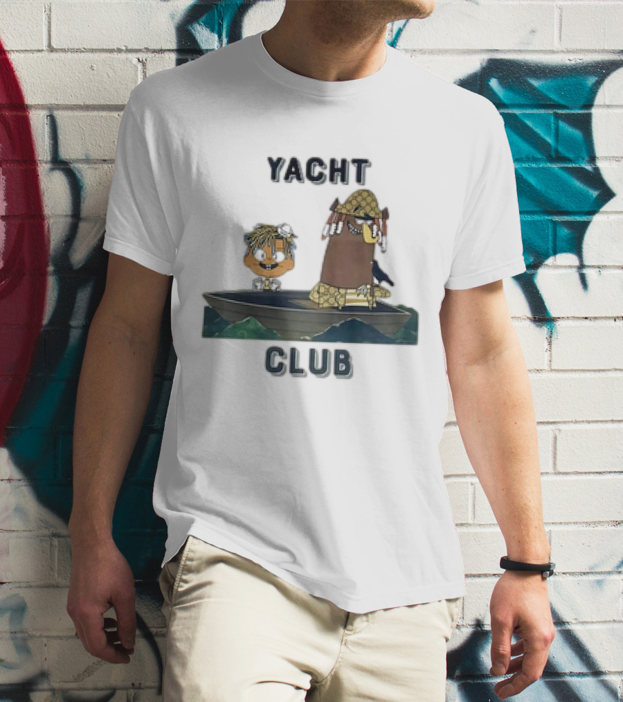 Juice Wrld Lil Yachty Yacht Club Hip-Hop Characters T-Shirt
