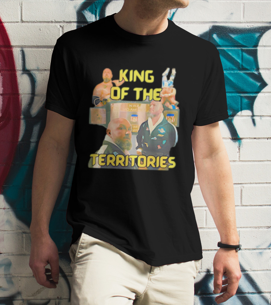 King Of The Territories Jeremiah Plunkett Bootleg Rasslin’ T-Shirt