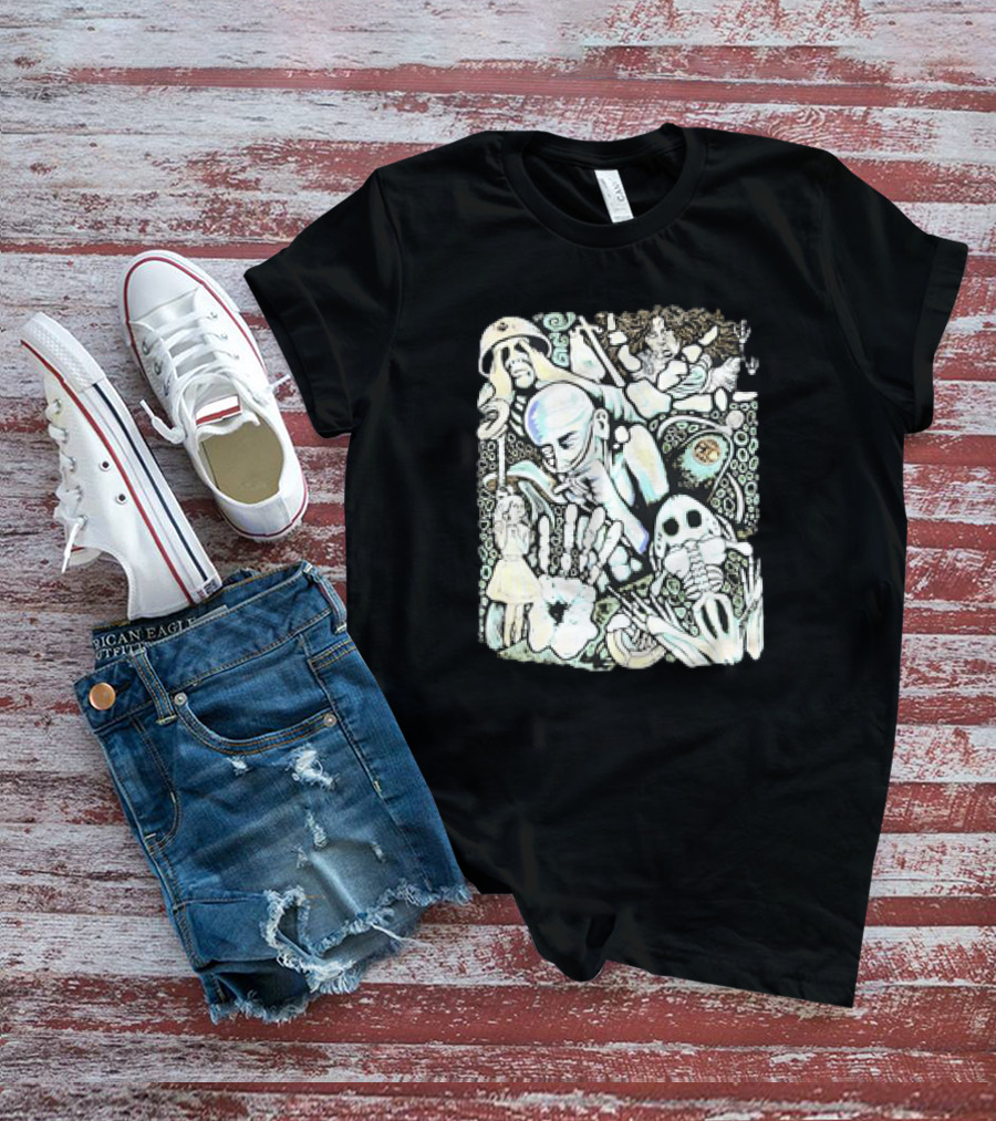 1993 Lollapalooza Alice In Chains Psychedelic T-Shirt