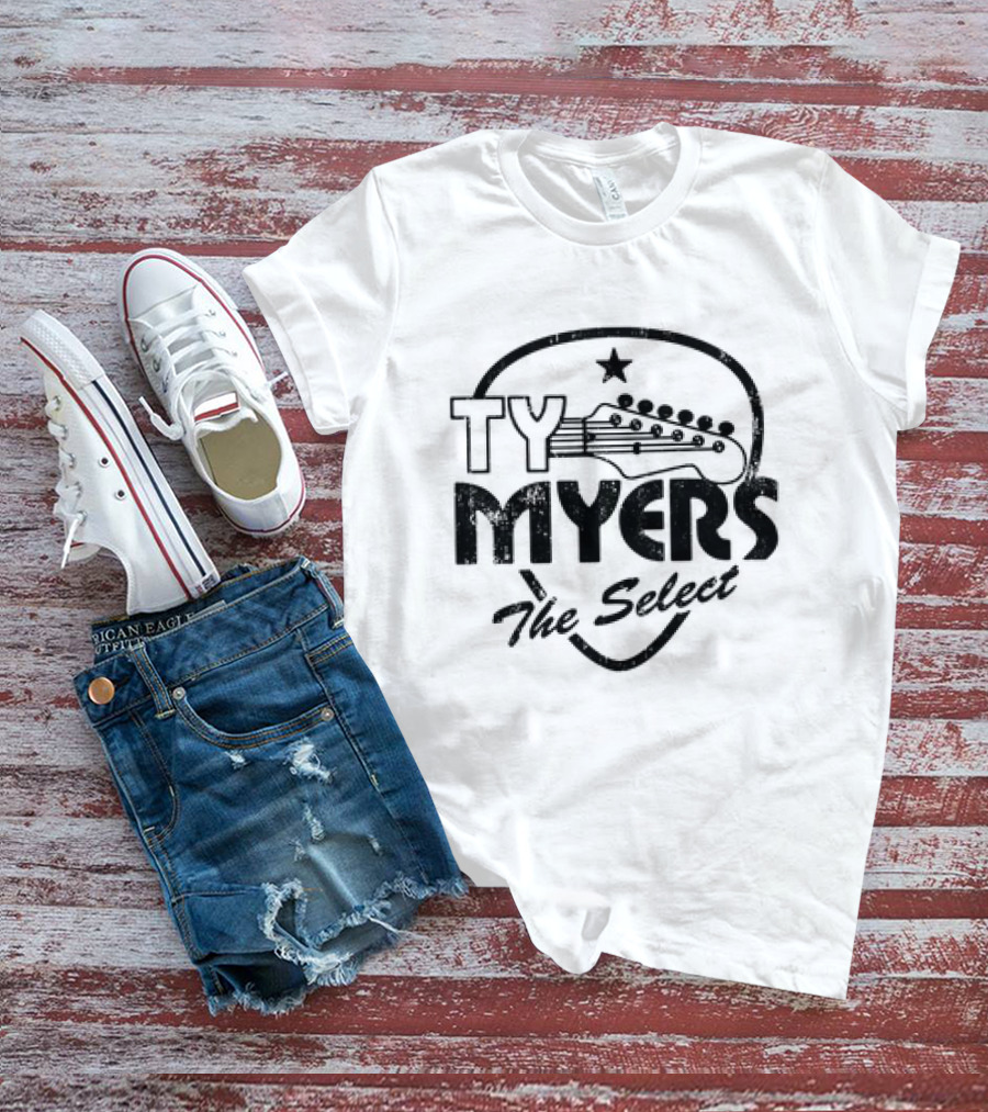 Ty Myers The Select Guitar Pick T-Shirt