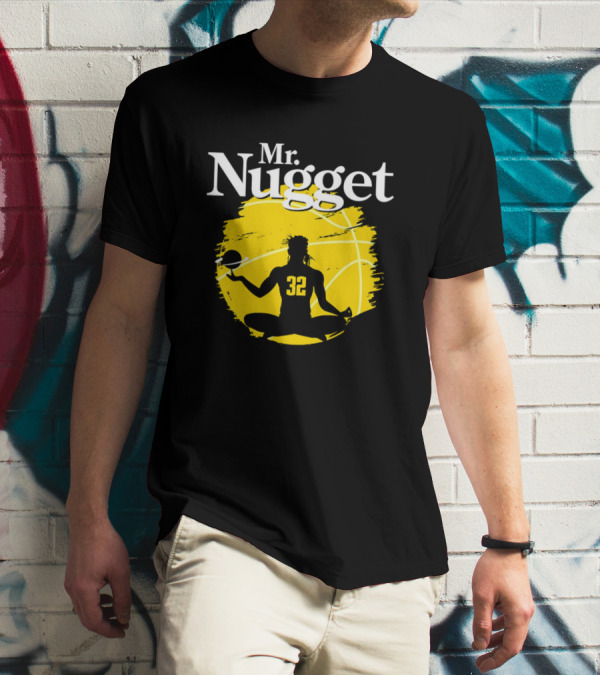 Mr. Nugget Aaron Gordon No. 32 Denver Nuggets T-Shirt