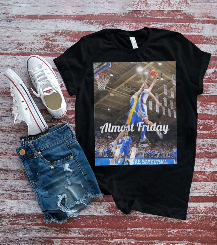 Almost Friday Duke Basketball Action T-Shirt