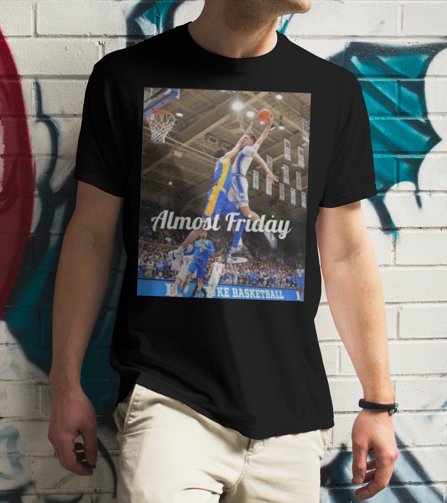 Almost Friday Duke Basketball Action T-Shirt