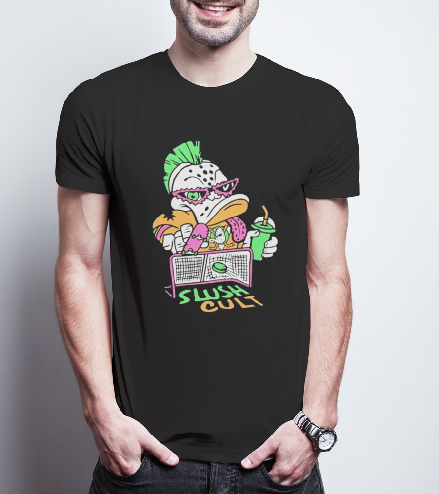 Anaheim Ducks Wild Wing Shreds Slush Cult T-Shirt