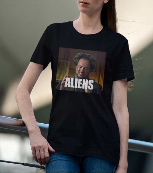 Ancient Aliens Meme Aliens T-Shirt