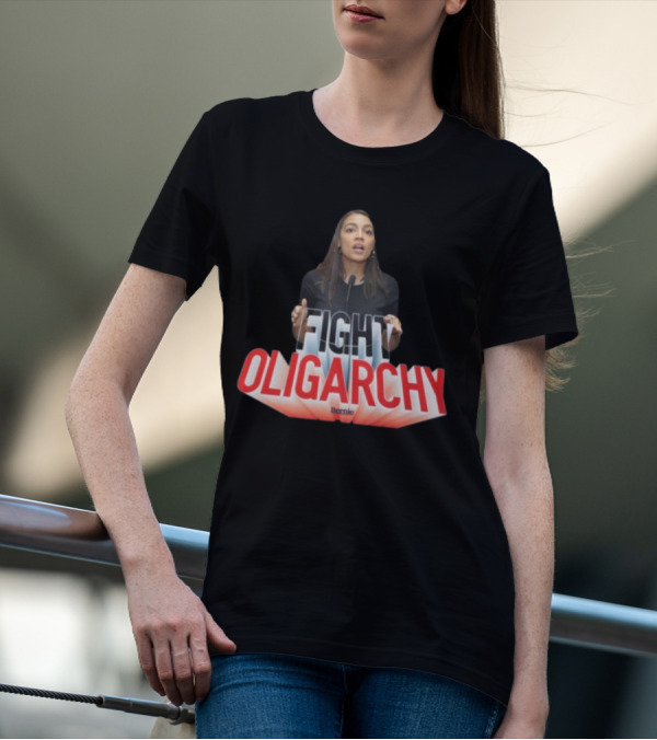FIGHT OLIGARCHY Bernie T-Shirt