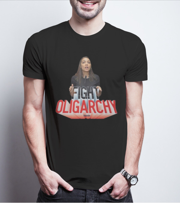 FIGHT OLIGARCHY Bernie T-Shirt