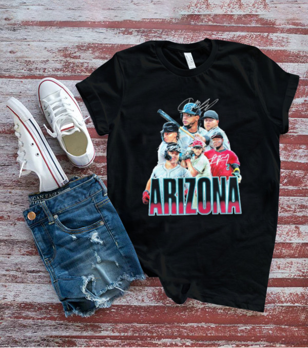 Arizona Diamondbacks MLB Players Signatures Series T-Shirt